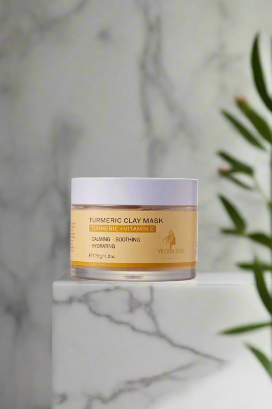 Turmeric vitamin C cleaning facial mask Turmeric mud facial mask deep cleaning facial mask Vitamin C smearing facial mask Perfect gift for Christmas, Halloween, Carnival, Valentine's Day and New Year, Pore Refining,, Spalike, Brightening Mask, Clay Mask,