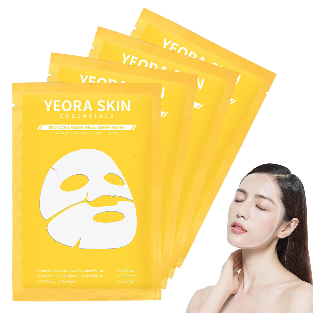 YEORA SKIN BIOCOLLAGEN REAL DEEP  Mask 4pcs