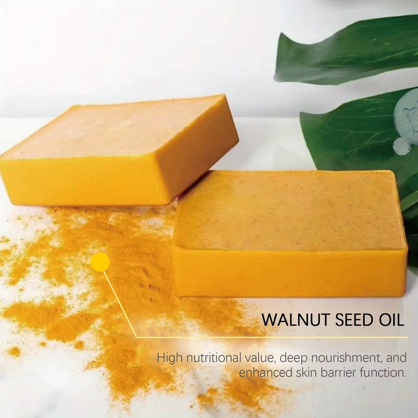 Turmeric Kojic Acid Brightening  Glow Soap Dark Spot & Acne Remover..